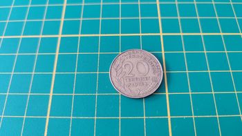 Pièce de 20 ct centimes de franc 1974 pièce de monnaie #SPDF