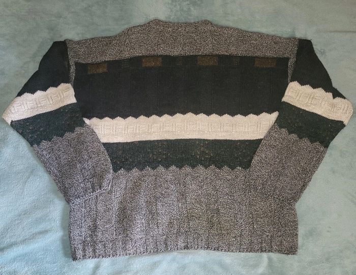 Pull en maille Vintage 🧥 Olly Gan - Taille 3 - photo numéro 3