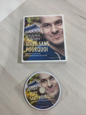 Livre grand format avec CD vivre sans pourquoi itinéraire philosophe Corée