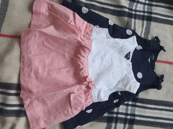 Lot de 2 robes fille mois