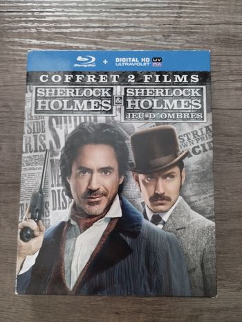 Sherlock Holmes + Sherlock Holmes 2 : Jeu d'ombres - Blu-ray 