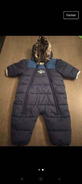 Manteau garçon 6 mois