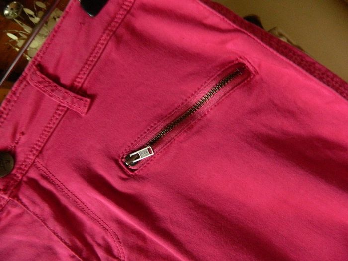 Pantalon fille T 12 ans coupe slim "IKKS" - photo numéro 2
