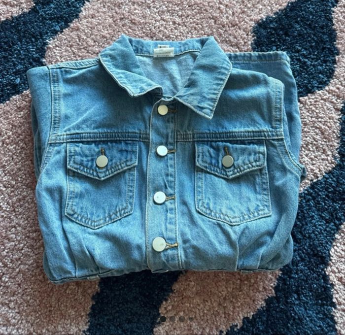 Robe en jean taille 4-5 ans - photo numéro 4