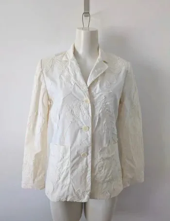 Veste avec fleurs cousues - Cacharel - taille 36