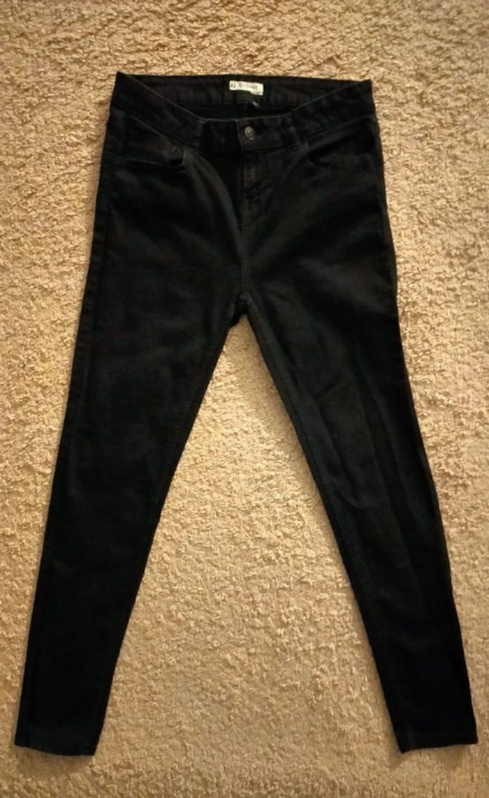 Jean Kiabi skinny noir femme, taille 40 - photo numéro 9
