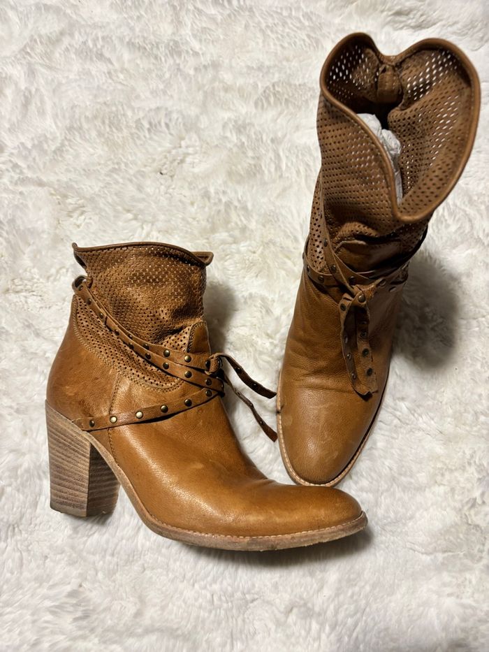 Bottine maron 36 - photo numéro 3