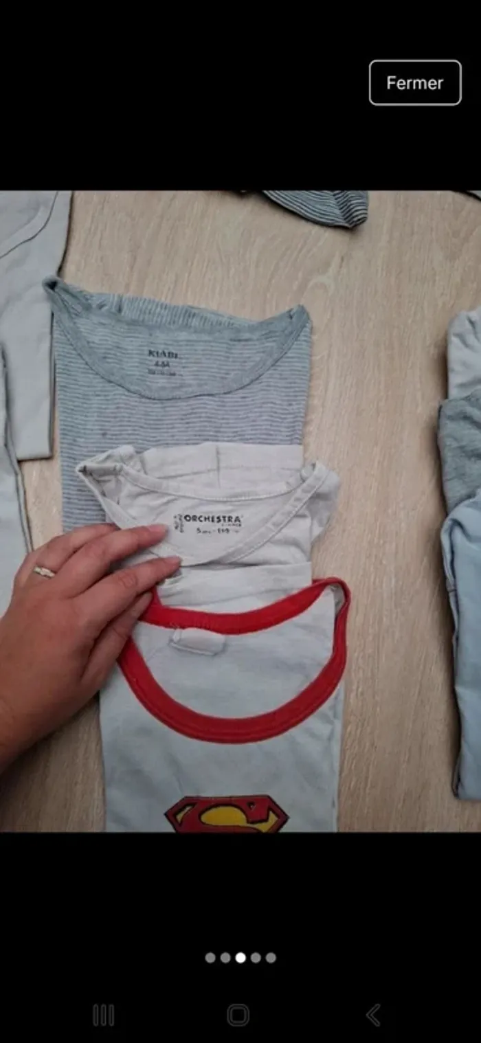 Lot de 19 maillot de Corps - photo numéro 3