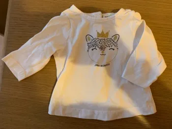 T-shirt blanc tao 3mois