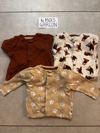 Lot grenouillère été