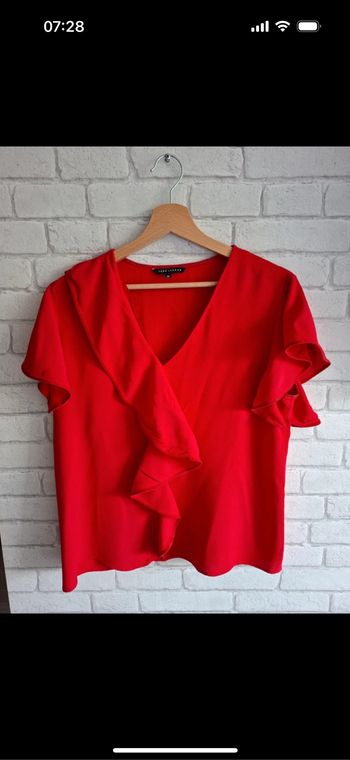 Blouse manches courtes Tara Jarmon taille 38