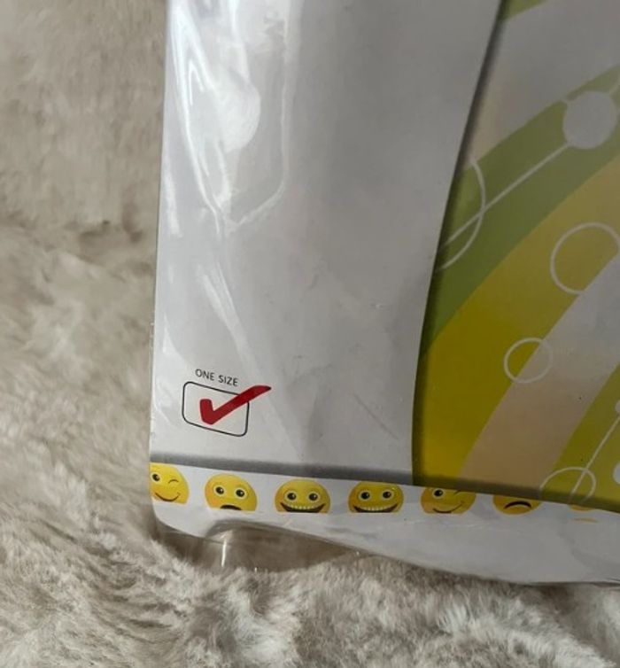 Déguisement Mr Emoticon taille unique Neuf - photo numéro 3