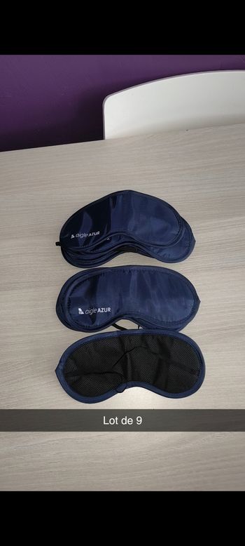 Lot  masque de nuit