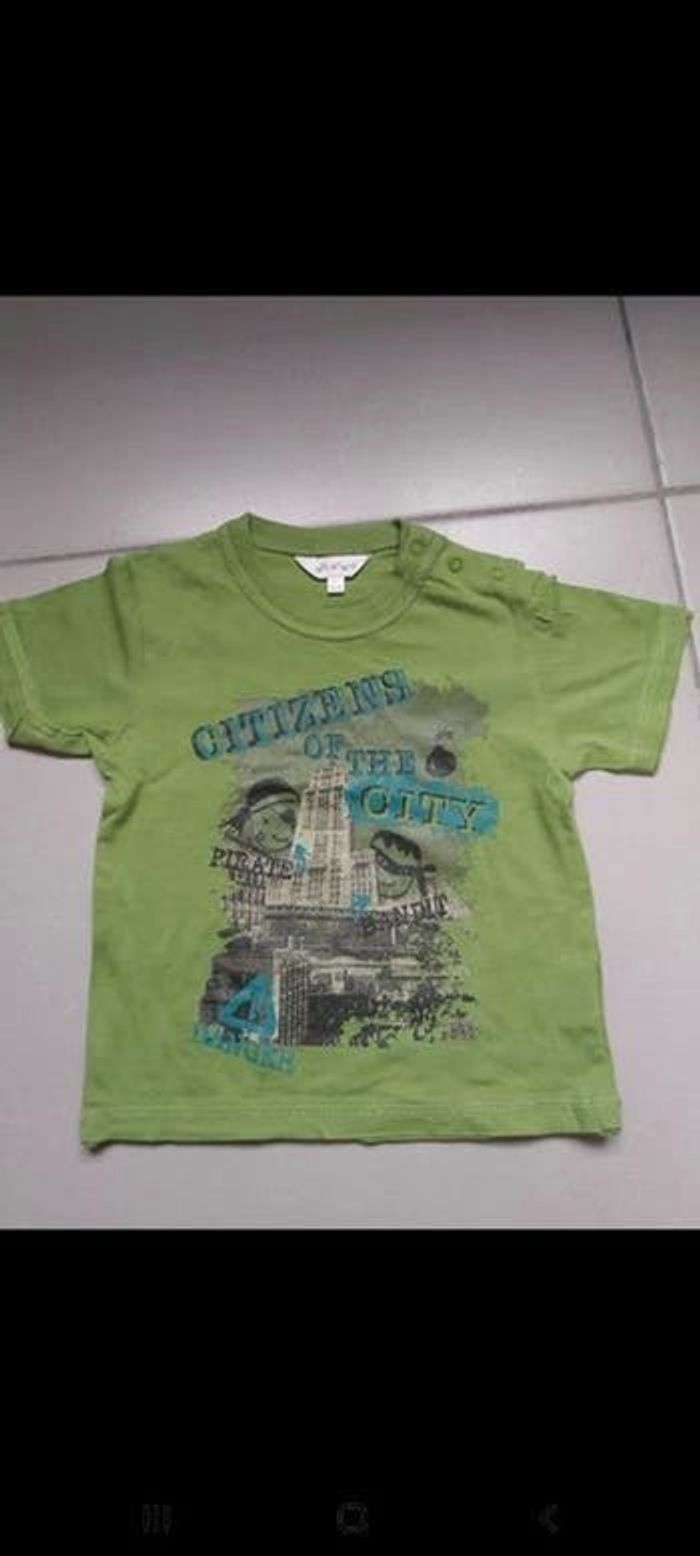Tshirt manche courte 24 mois