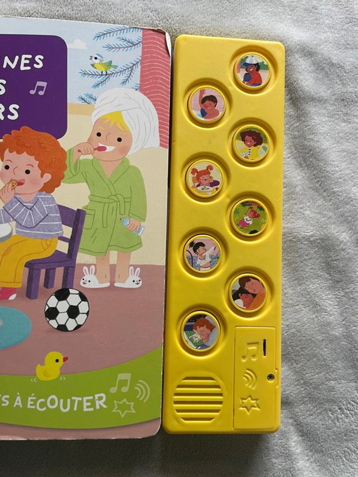 Livre musical avec CD Mes comptines de tous les jours, Auzou - photo numéro 2
