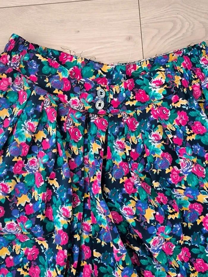 Jupe culotte légère vintage taille 40 - photo numéro 14
