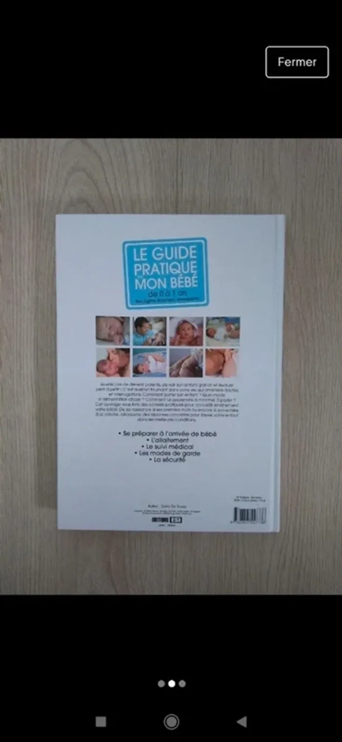 Livre "Le guide pratique de mon bébé" neuf - photo numéro 3