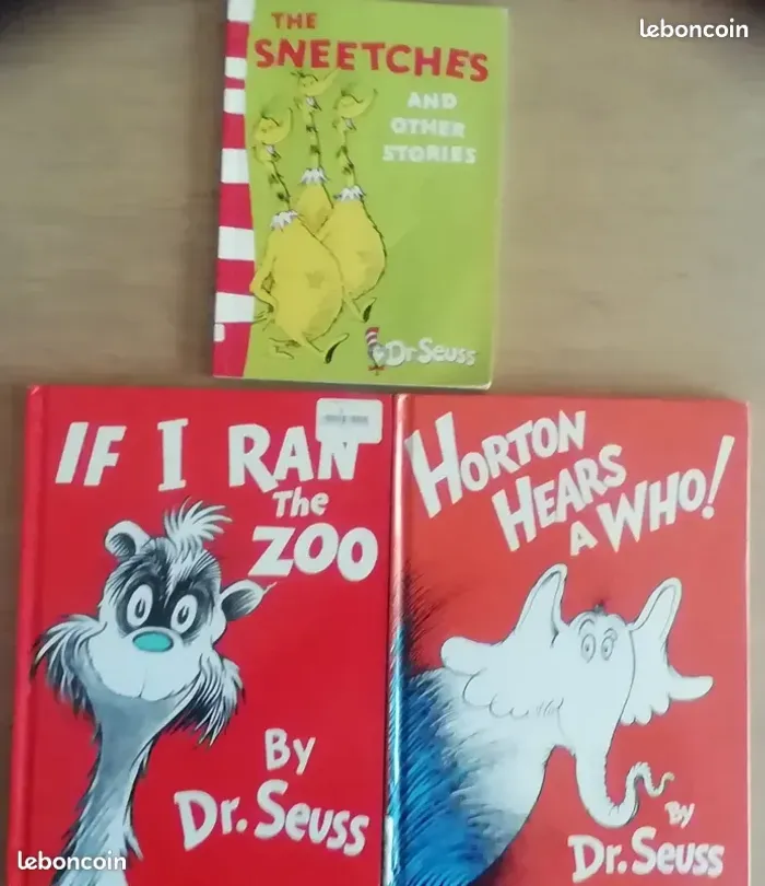 Super lot 9 livres anglais Dr SEUSS TBE - photo numéro 3