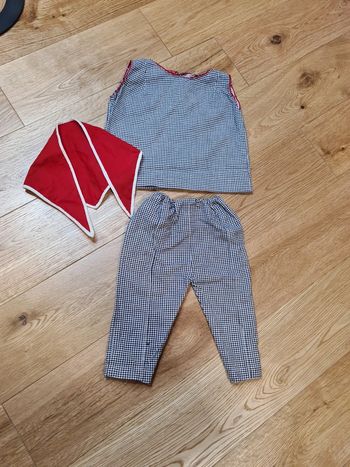 Tenue vintage Poupée vichy