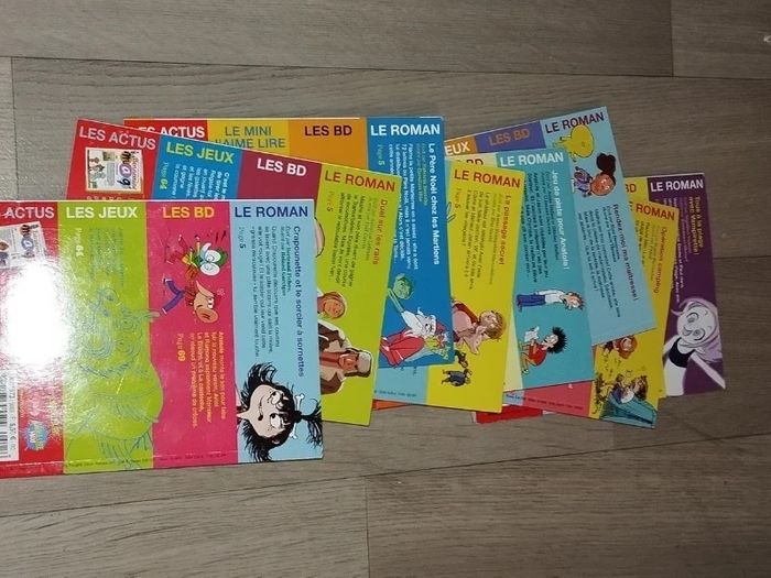 Lot de 8 magazines J’aime lire année 2018-19 L048  7594299459 - photo numéro 4