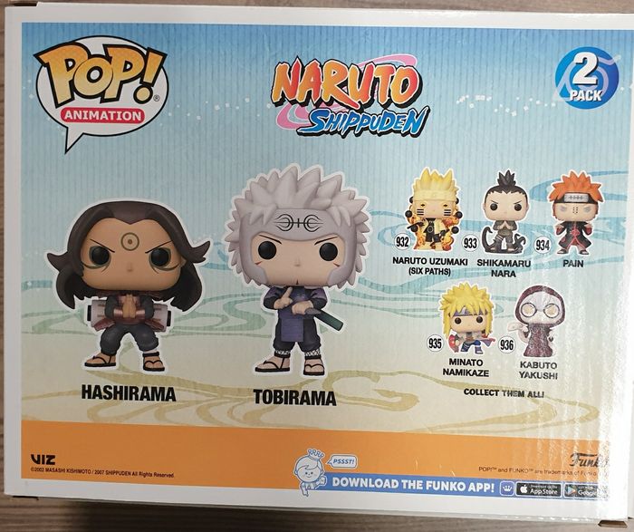 Figurine - Pop! Animation - Naruto Shippuden - Hashirama & Tobirama - Funko - photo numéro 3