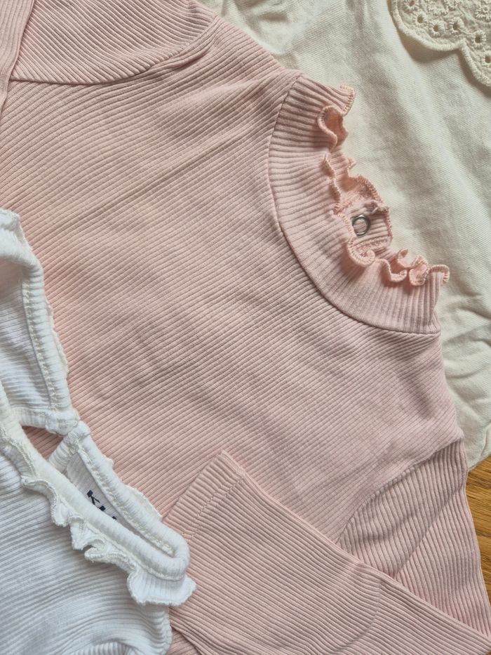 Lot de 3 tee-shirt à manches longues 6 mois - photo numéro 4