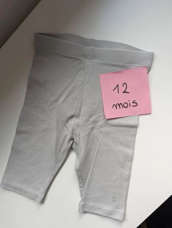 Legging pantacourt 12 mois
