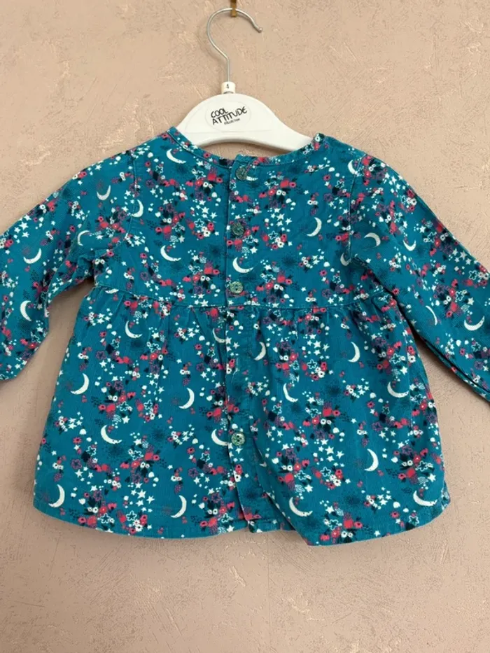 Blouse bébé fille manches longues - La Compagnie des Petits 12 mois - photo numéro 3