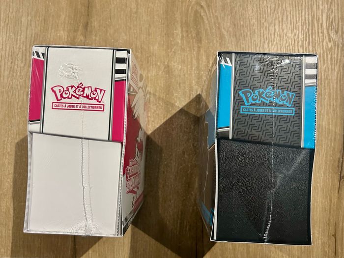 Pokémon Duo ETB EV10.5 Flamme Blanche + Foudre Noire FR - photo numéro 3