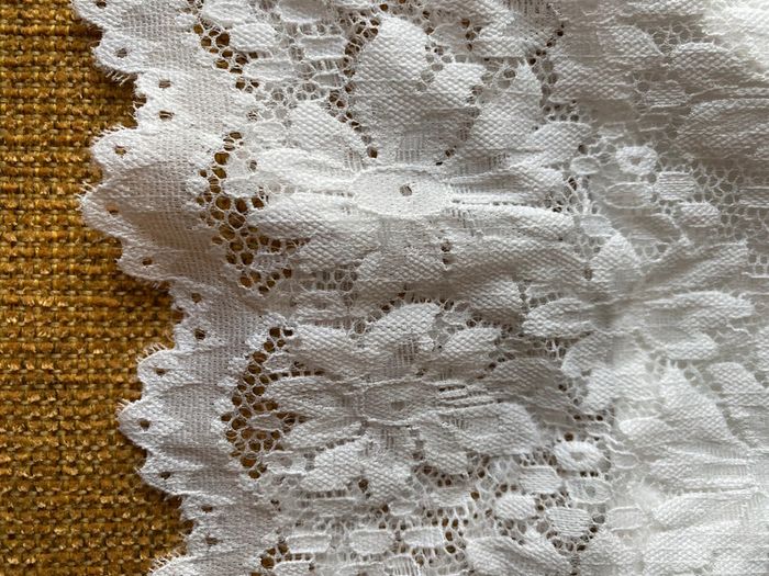 Bustier blanc à dentelle, taille XL - photo numéro 5