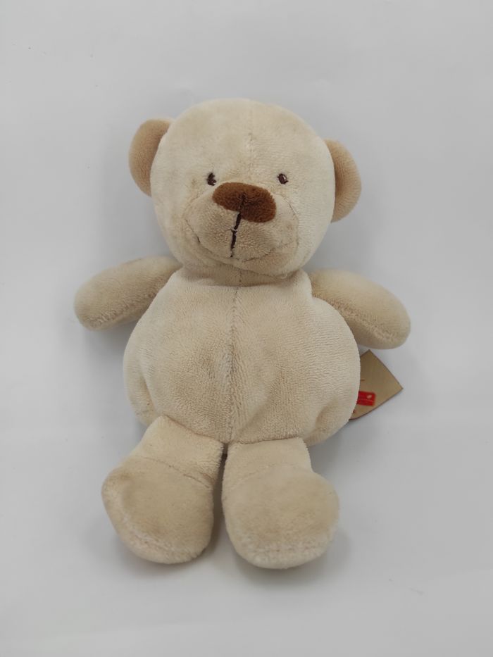 Mini doudou Ours beige Nicotoy Vintage - photo numéro 1