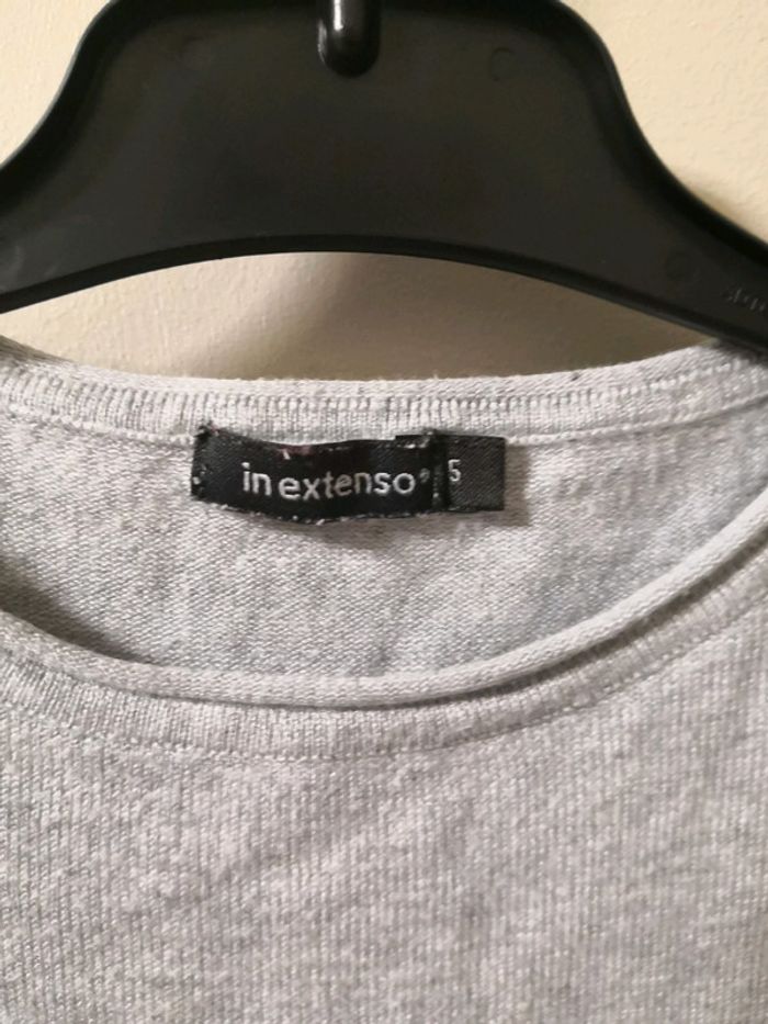 Pull gris - photo numéro 3