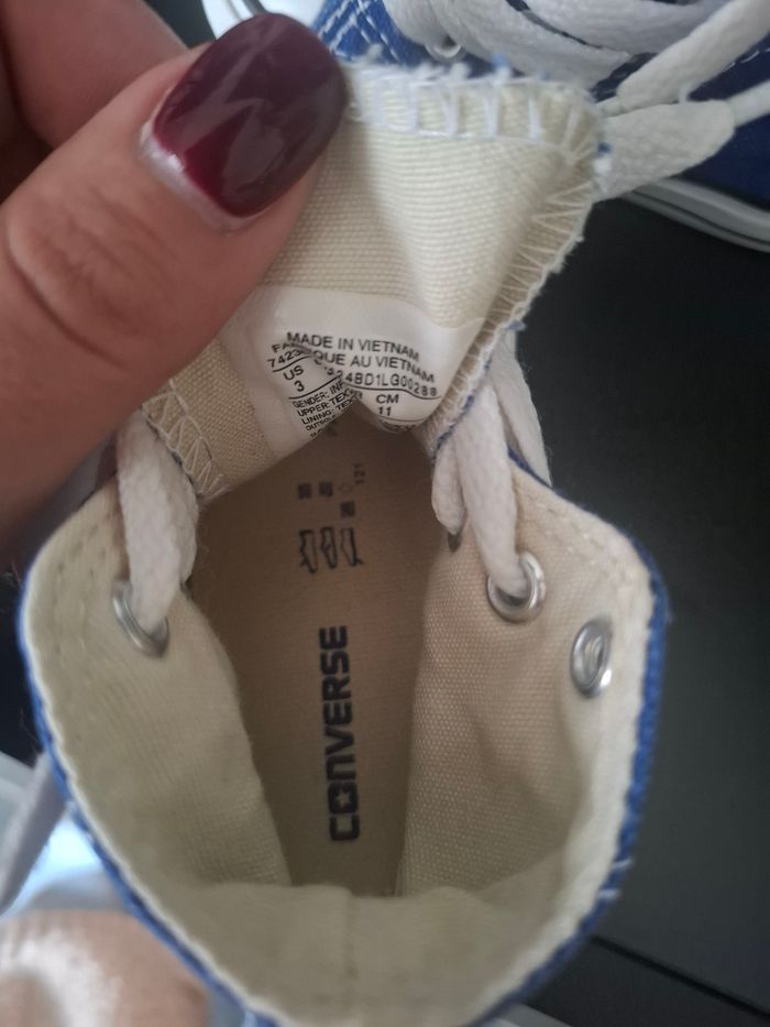 Converse pointure 19 - photo numéro 5