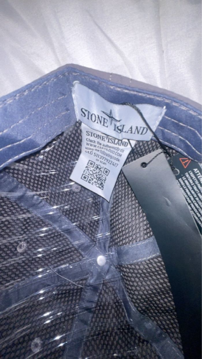 Casquette stone island - photo numéro 4