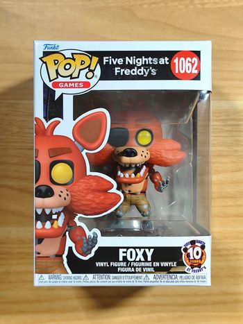 Funko Pop! Games Foxy #1062 (Five Nights at Freddy's) 10th Anniversary