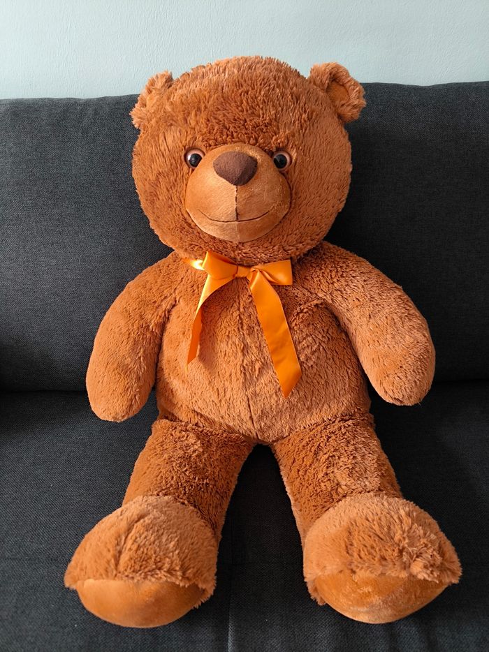 Peluche ours 80 cm