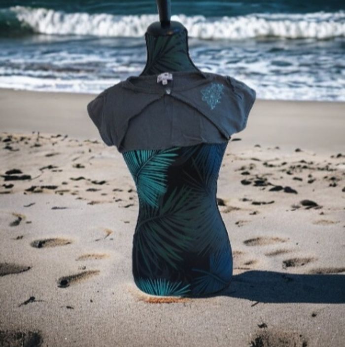 Gilet couvre épaule gris coton 5 ans