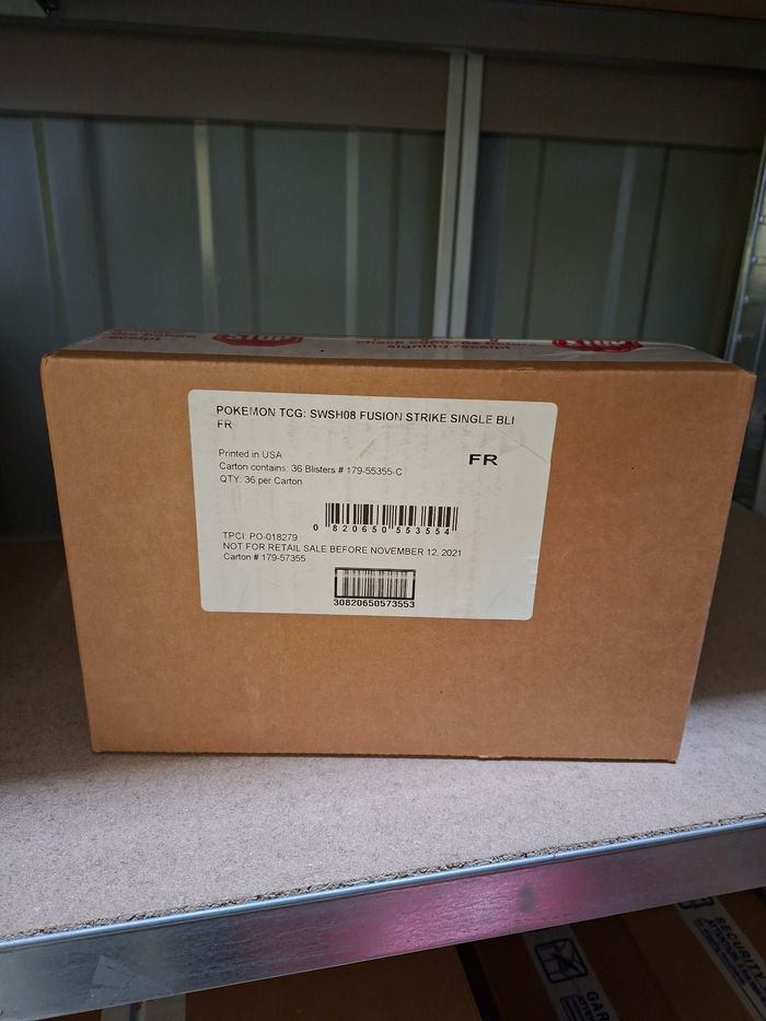 Pokémon booster blister poing fusion  eb8