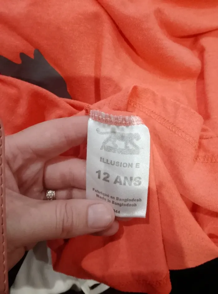 T-shirt manches courtes - Fille 12 ans - photo numéro 6