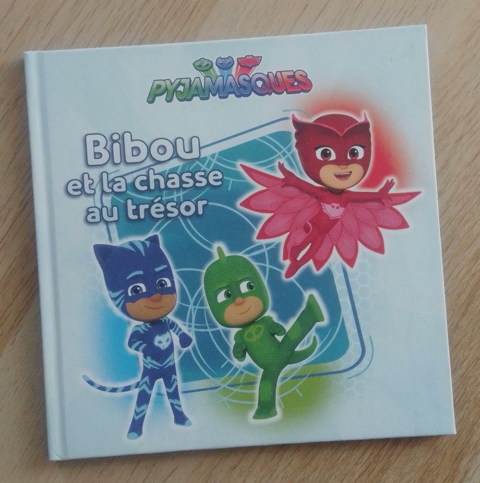 Livre Pyjamasques "Bibou et la chasse au trésor"