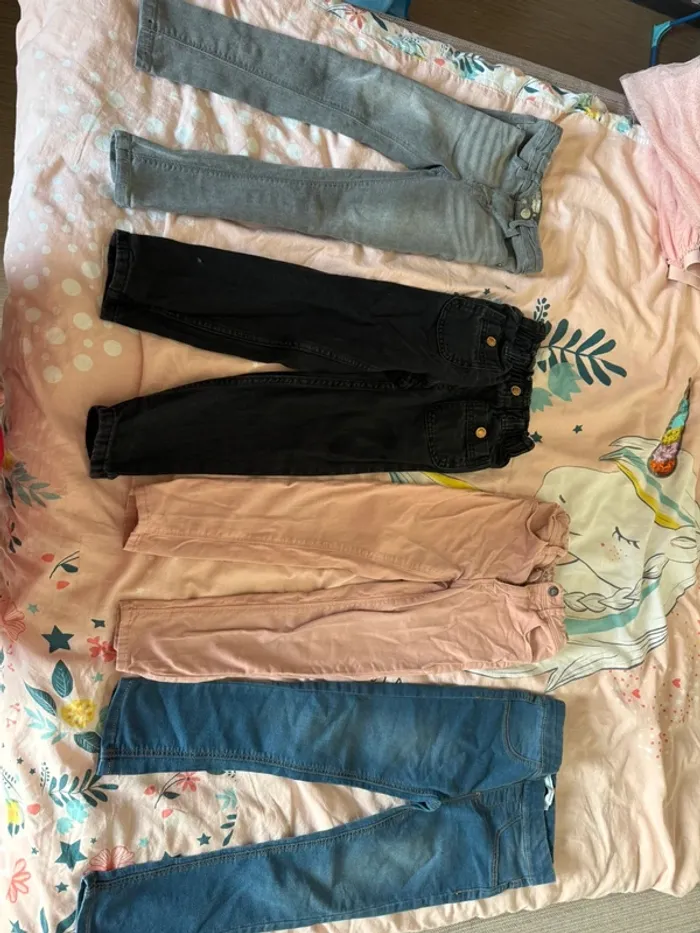 Lot de pantalon fille