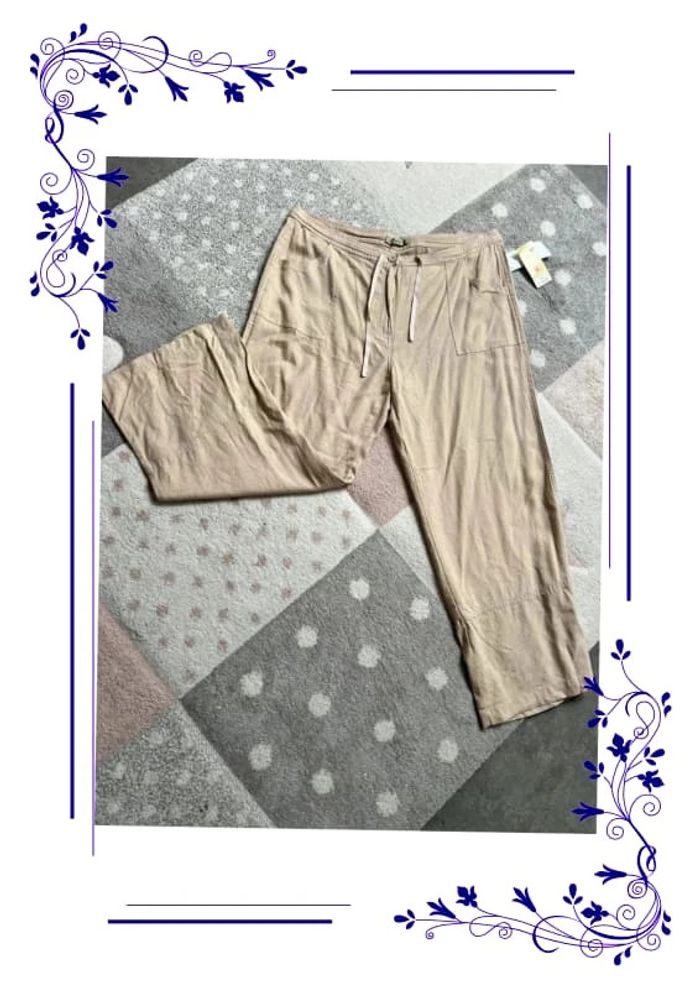 Pantalon été Beige 46 Tex neuf