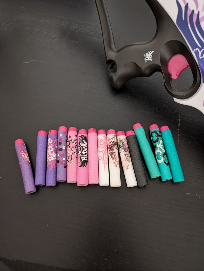 🎯 Pistolet Arbalète NERF Rebelle (Fleur de l'Aigle) avec Fléchettes - photo numéro 10