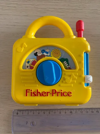 Boîte musique Fisher price 1992 music box frère Jacques jouet musical