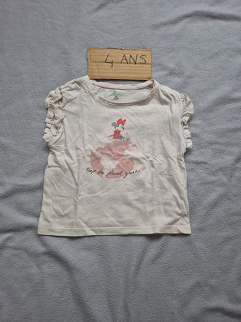 T-shirt fille 4 ans Disney