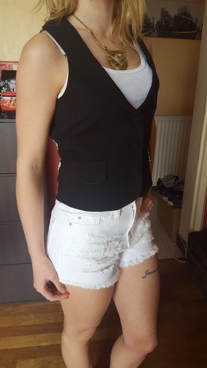Veste Sans Manche Jus D'orange - photo numéro 2