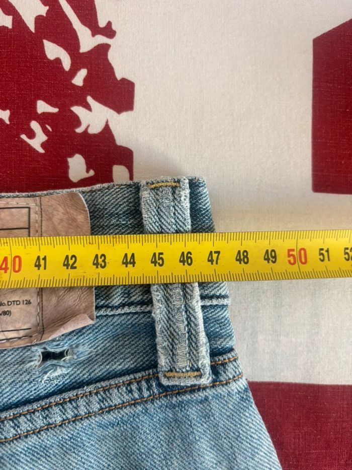 Jeans coupe courte à bouton Stone Island taille 46/47 bleu clair - photo numéro 13