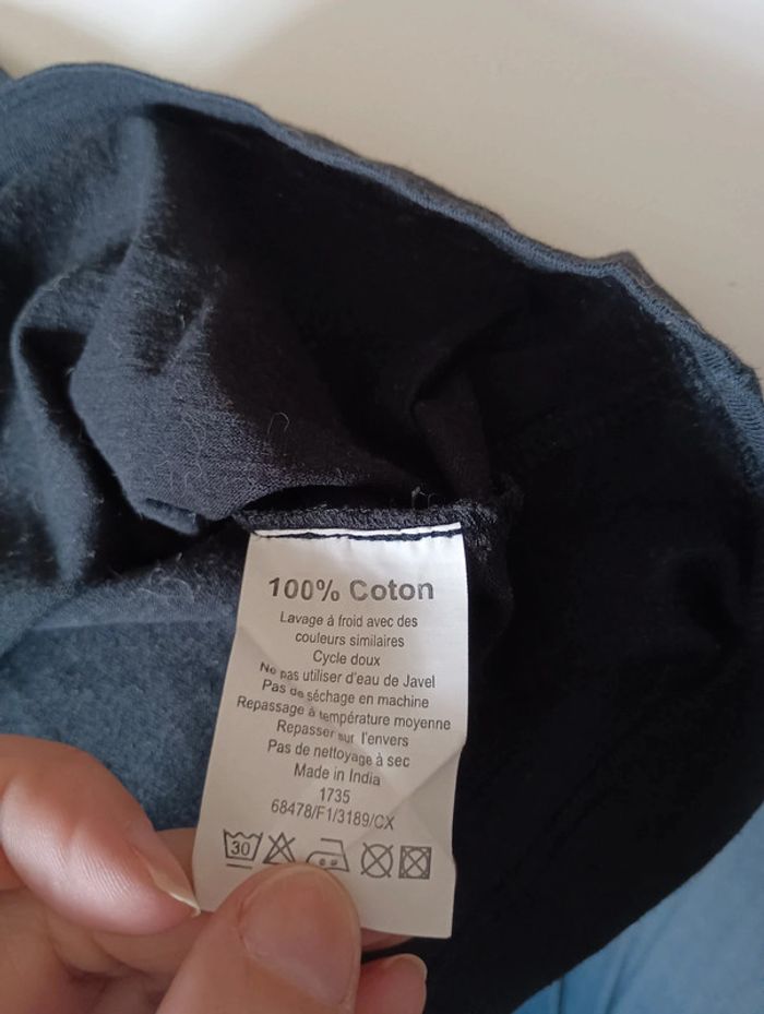 Haut tee shirt femme manches courtes Converse taille 34 XS - photo numéro 5