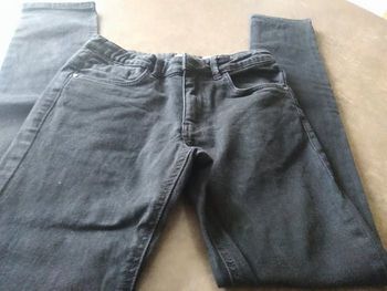 Jean skinny 12 ans noir ikks