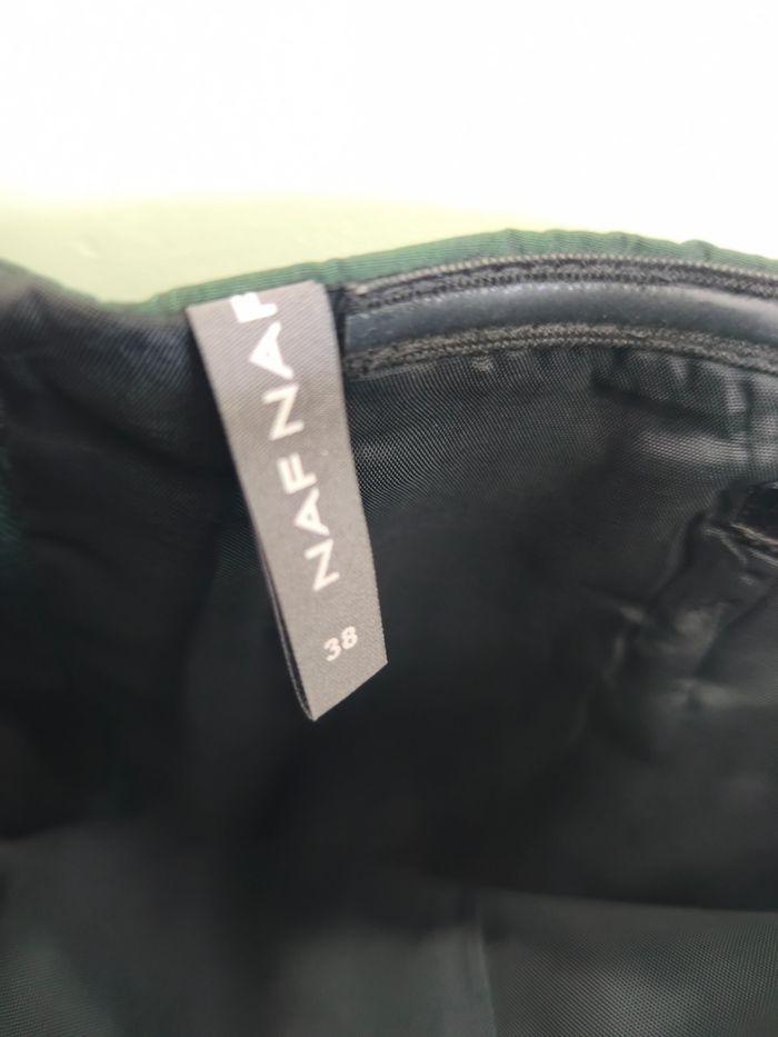 Robe bustier verte Naf Naf taille 38 - photo numéro 5